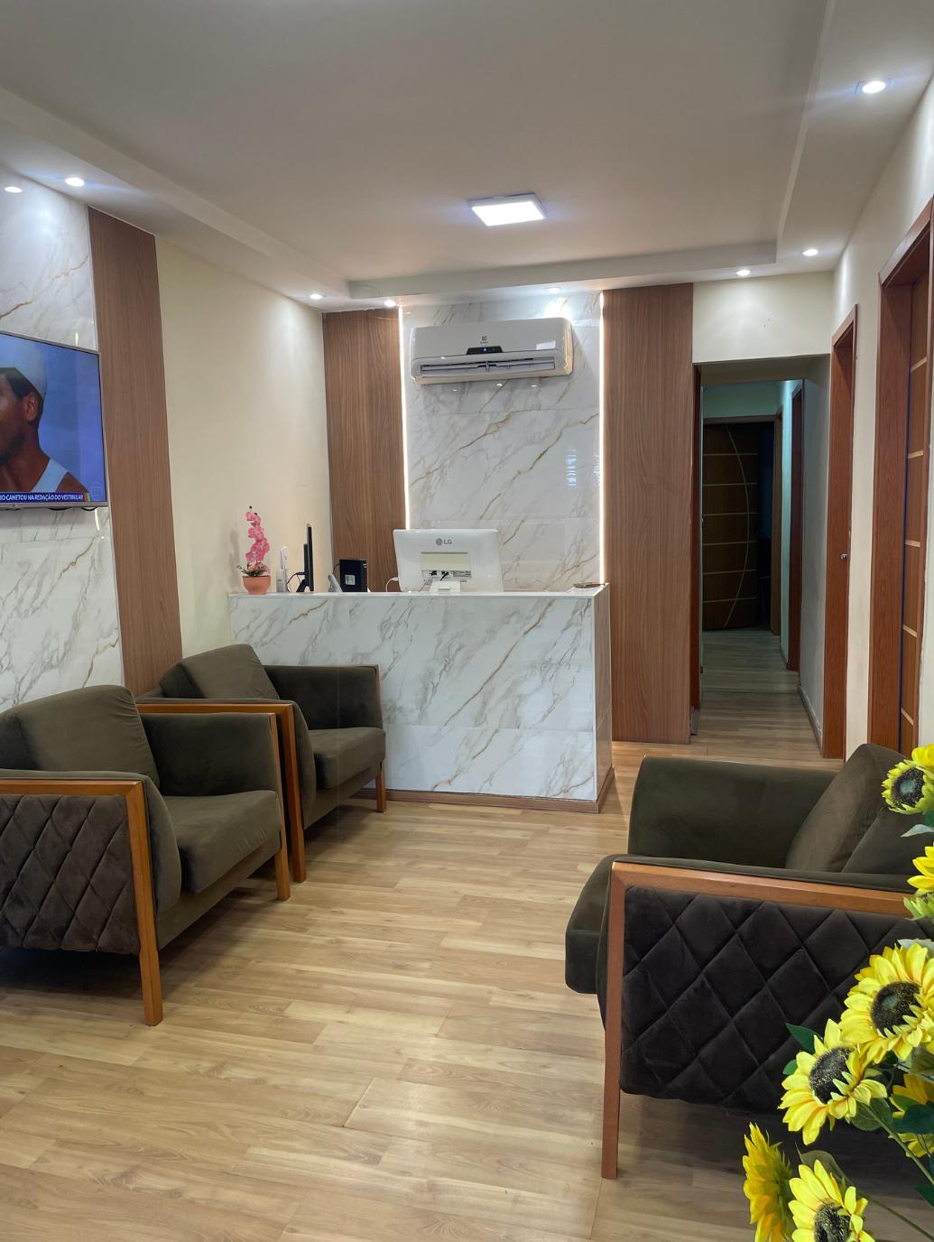 Atendimento na clinica